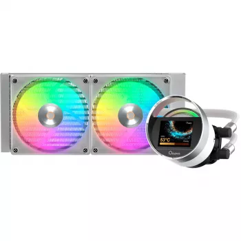 Ocypus Sigma L24 ARGB bijeli 240mm tekući CPU hladnjak
