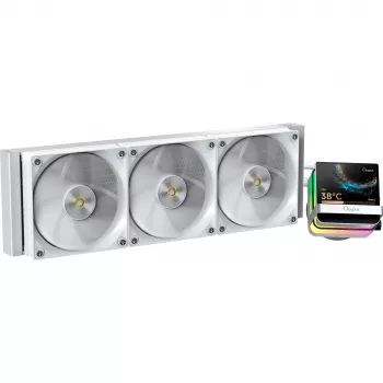 Ocypus Sigma L36 PRO bijeli 360mm ARGB AIO tekući CPU hladnjak