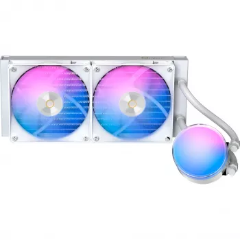 Ocypus Delta L24 ARGB V2 bijeli 240mm AIO tekući CPU hladnjak