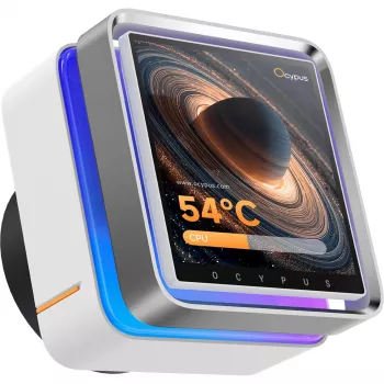Ocypus Sigma L36 EX ARGB bijeli 360mm AIO tekući CPU hladnjak