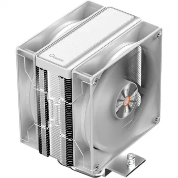 Ocypus Delta A40 Elite dvoventilatorski bijeli 120 mm CPU zračni hladnjak