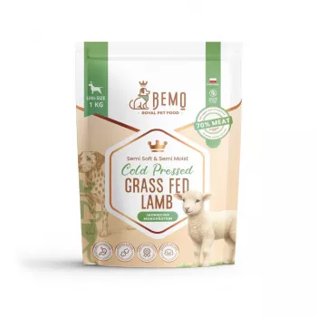 BEMO hladno prešana suha hrana za pse s janjetinom od pašnih ovaca 1kg