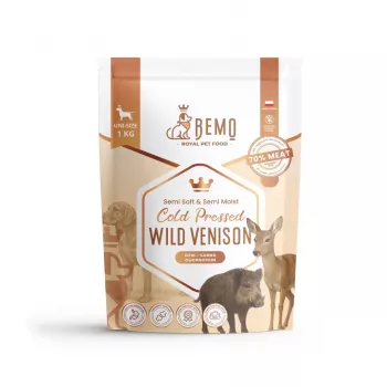 BEMO hladno prešana suha hrana za pse s divljači - 1kg