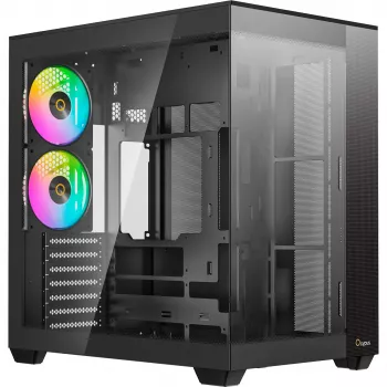 Ocypus Delta C74 ARGB crno panoramsko staklo Mid-Tower kućište