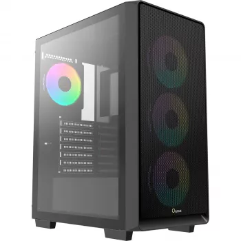 Ocypus Gamma C60 ARGB Mid-Tower kućište PC računala - kaljeno staklo, crno