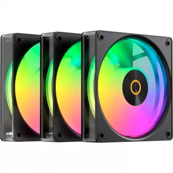 OCYPUS Gamma F12 Elite ARGB 120 mm PWM ventilator (paket od 3, crni)