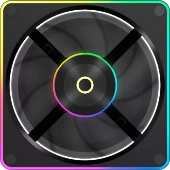 Ocypus Sigma F12 ARGB ventilator kućišta 120mm, crni