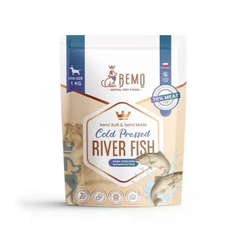 BEMO hladno prešana riječna riba Mono suha hrana za pse 1kg