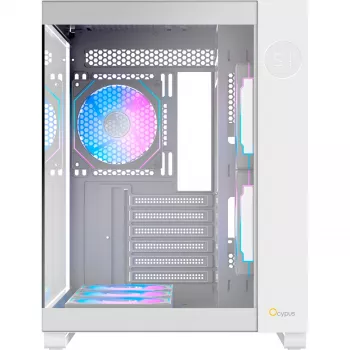 Ocypus Iota C70 ARGB bijelo panoramsko staklo Mid-Tower kućište