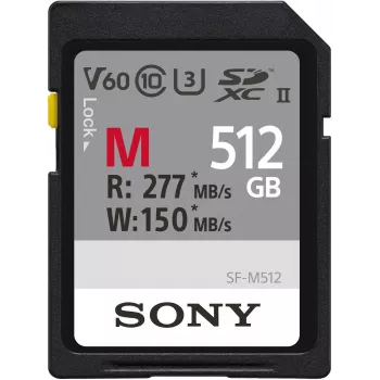 Sony M-Series SDXC 512GB UHS-II memorijska kartica, C10, U3, V60 (SFM512.SYM)