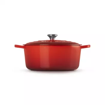 Le Creuset okrugli lonac od lijevanog željeza 34cm 12L crveni
