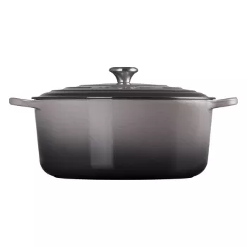 LE CREUSET okrugli lonac od lijevanog željeza 34cm 12L sivi