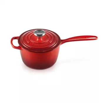 Le Creuset Cast Iron Saucepan 16 cm 1.5 L Cerise