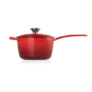 Le Creuset Cast Iron Saucepan 16 cm 1.5 L Cerise