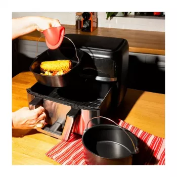 PYREX Metal Baking Tray for Deep Fryer 22x21x7.5cm