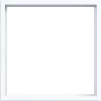 HAGER WAF7073WG međuprsten za središnju ploču 50 x 50 mm, svjetlobijeli
