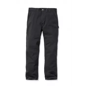 Carhartt Washed Twill Dungaree radne hlače crne Relaxed Fit