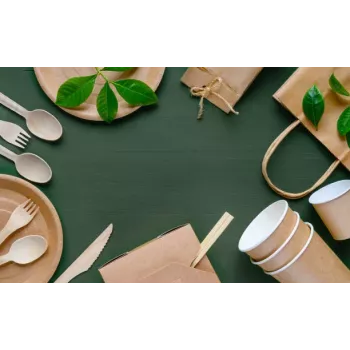 GoGreen kompostabilne slamke od trske 20 kom prirodne slamke za piće