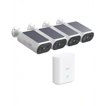 AOSU pametni sigurnosni sustav SolarCam P1 SE komplet s 4 kamere