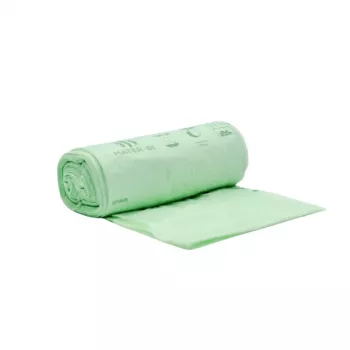 BioBag kompostirajuće vrećice za biootpad 30L, 25 po roli, 50x60 cm, 12 mikrona, zelene
