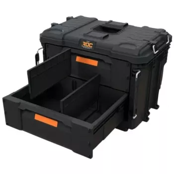 KETER DIY ROC Pro Gear 2 jedinica s 2 ladice XL kutija za alat s 2 ladice 56,5x37,5x41,3cm