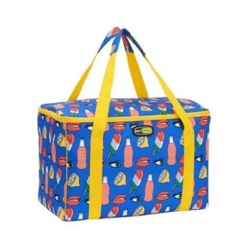 GIOSTYLE termo torba Evo Square razne, zelena/crvena/plava s dekoracijom, 15 L