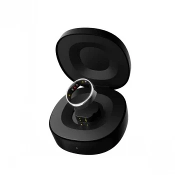RingConn Smart Ring Gen2 mat crni veličina 6 - tracker za san i fitness, mjerač otkucaja srca, baterija do 7 dana, titan, vodootporan 5 ATM