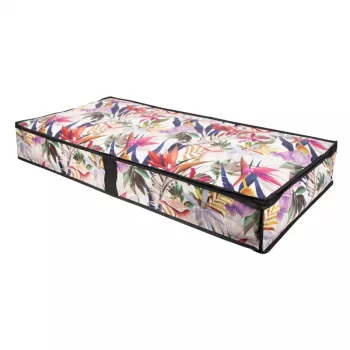 ORDINETT kutija za odlaganje odjeće 107x50x15 cm Floral Beauty