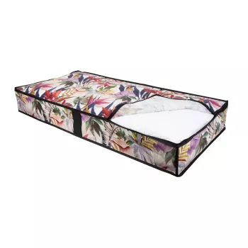 ORDINETT kutija za odlaganje odjeće 107x50x15 cm Floral Beauty