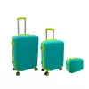 ORDINETT komoda s ladicama, set od 3, 60L + 43L + 15L, zelena