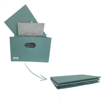 ORDINETT kutija M 28,5x25,5x20,5cm kutija za odlaganje mint