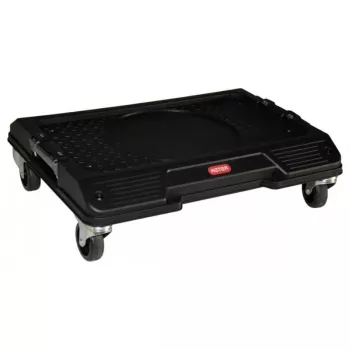 KETER DIY Connect transportna kolica 55,7x43,7x16,4 cm, crna/crvena, IP54, nosivost 30 kg