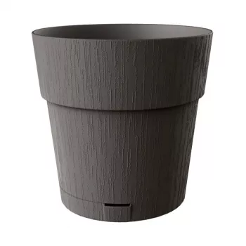 STEFANPLAST Ethica posuda za cvijeće s podmetačem Ø40x39cm siva