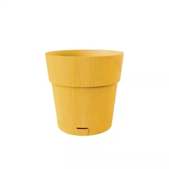 STEFANPLAST Ethica teglica za cvijeće s podmetačem Ø20x19 cm senf žuta