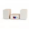 Pure Classic stereo mini Hi-Fi sustav DAB+/FM, Bluetooth, CD, USB bijeli/hrast