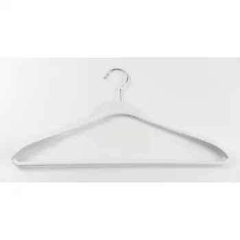 ORDINETT vješalice 2 komada plastika Soft Touch 45cm assortirano crna plava svijetlosiva bijela