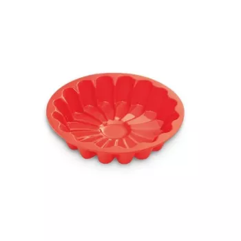 GUARDINI Juliette silikonski kalup za kolače u obliku cvijeta Ø 22 x 5 cm, crveni