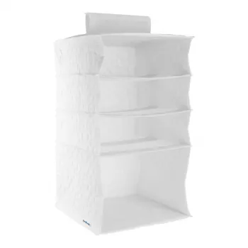 ORDINETT viseći organizator s 4 police 30x30x50cm, pamuk