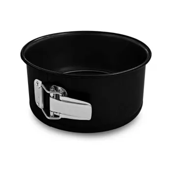 Guardini Gardenia kalup za kolače s visokim dnom, promjer 20 cm, visina 8,5 cm, ugljični čelik, neprianjajući premaz, crni
