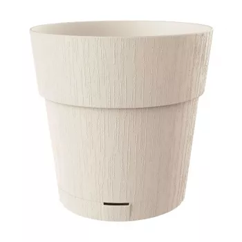 STEFANPLAST Ethica tegla za cvijeće s podmetačem Ø40x39cm bijela