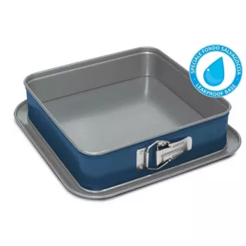 GUARDINI XBake četvrtasti kalup za kolače 24x24x7 cm neprijanjajući ugljični čelik antracit siva