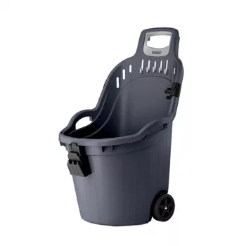 STEFANPLAST tačke Helpy Cart 50L 59,5x53x88,5cm siva