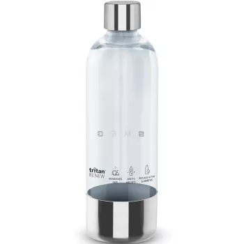 SMEG SKSB01 rezervna boca za soda maker SKC01, 1 litra, PET plastika, prozirna