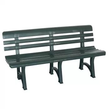 BICA vrtna klupa Olimpia 150x53x77cm zelena