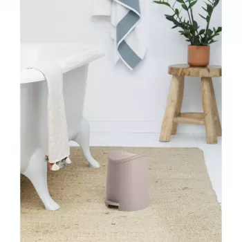 TATAY kanta za smeće s pedalom za kupaonicu 3L Standard smeđa