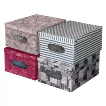 ORDINETT vinilna sklopiva kutija 50x40x25cm Marilyn Box asortirana