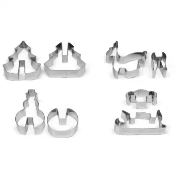 GUARDINI 3D set kalupa za medenjake, 4 komada u kutiji, 21 x 12,5 x 2 cm