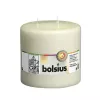 BOLSIUS Mamoth svijeća cilindar s 3 fitilja Ø150x150mm bež
