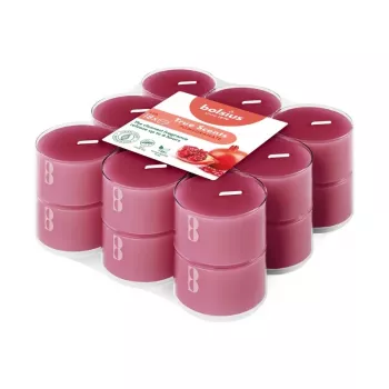 BOLSIUS True Scents granatna jabuka aroma čajne svijeće 18 kom