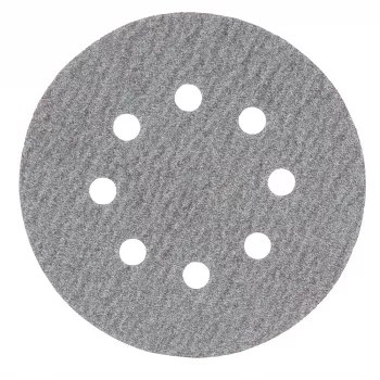 Makita D-65838 brusna ploča 125mm P80 zrnatosti, 10 kom., čičak, 8 rupa